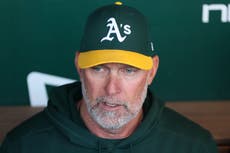 Los Atléticos sufren por un aparente error del ABS ante los Yankees