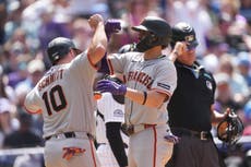 Willy Adames pega un grand slam y los Gigantes evitan la barrida con un 19-6 ante Rockies