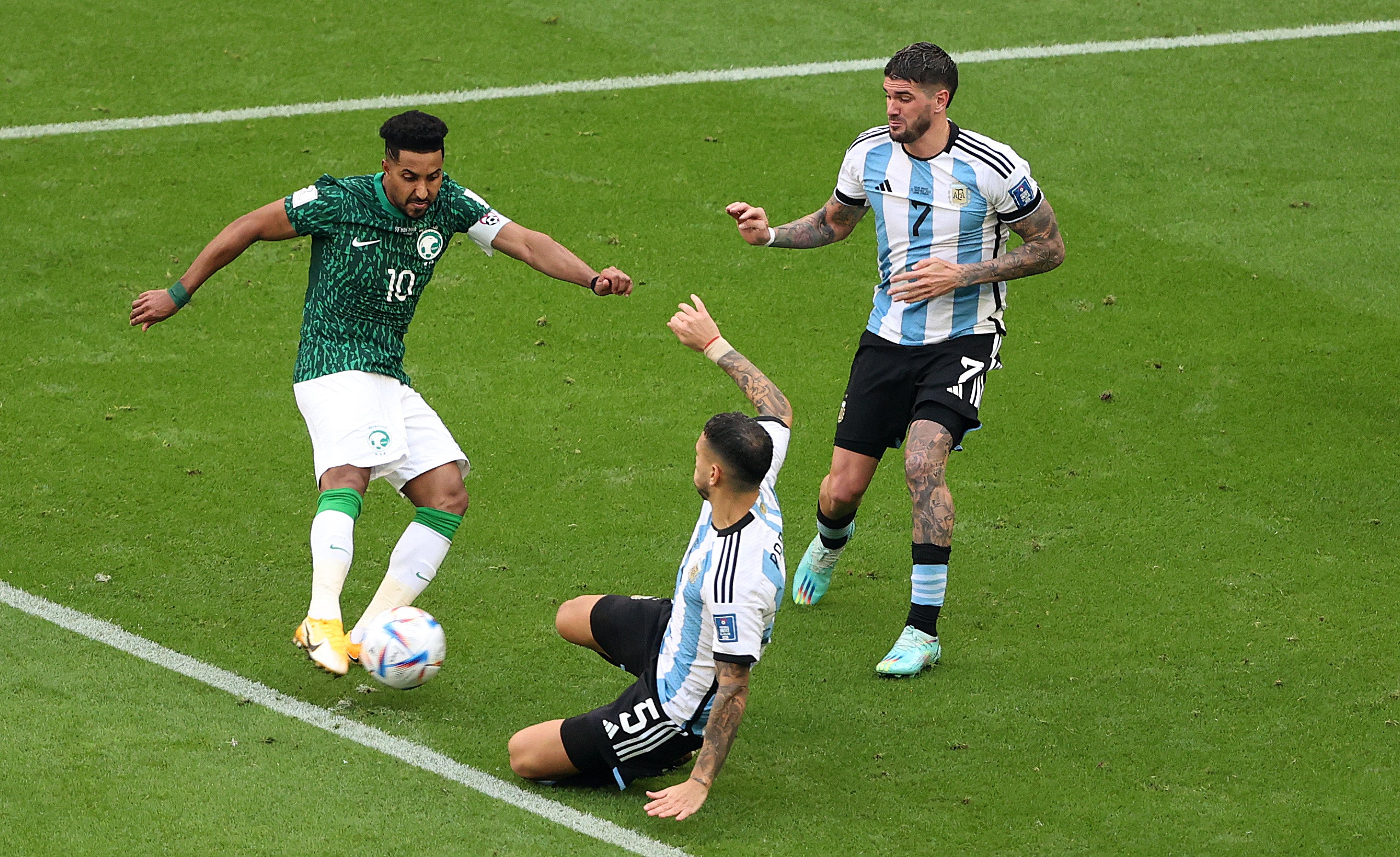 Salem Al-Dawsari anotó el memorable gol de la victoria de Arabia Saudita contra Argentina en 2022