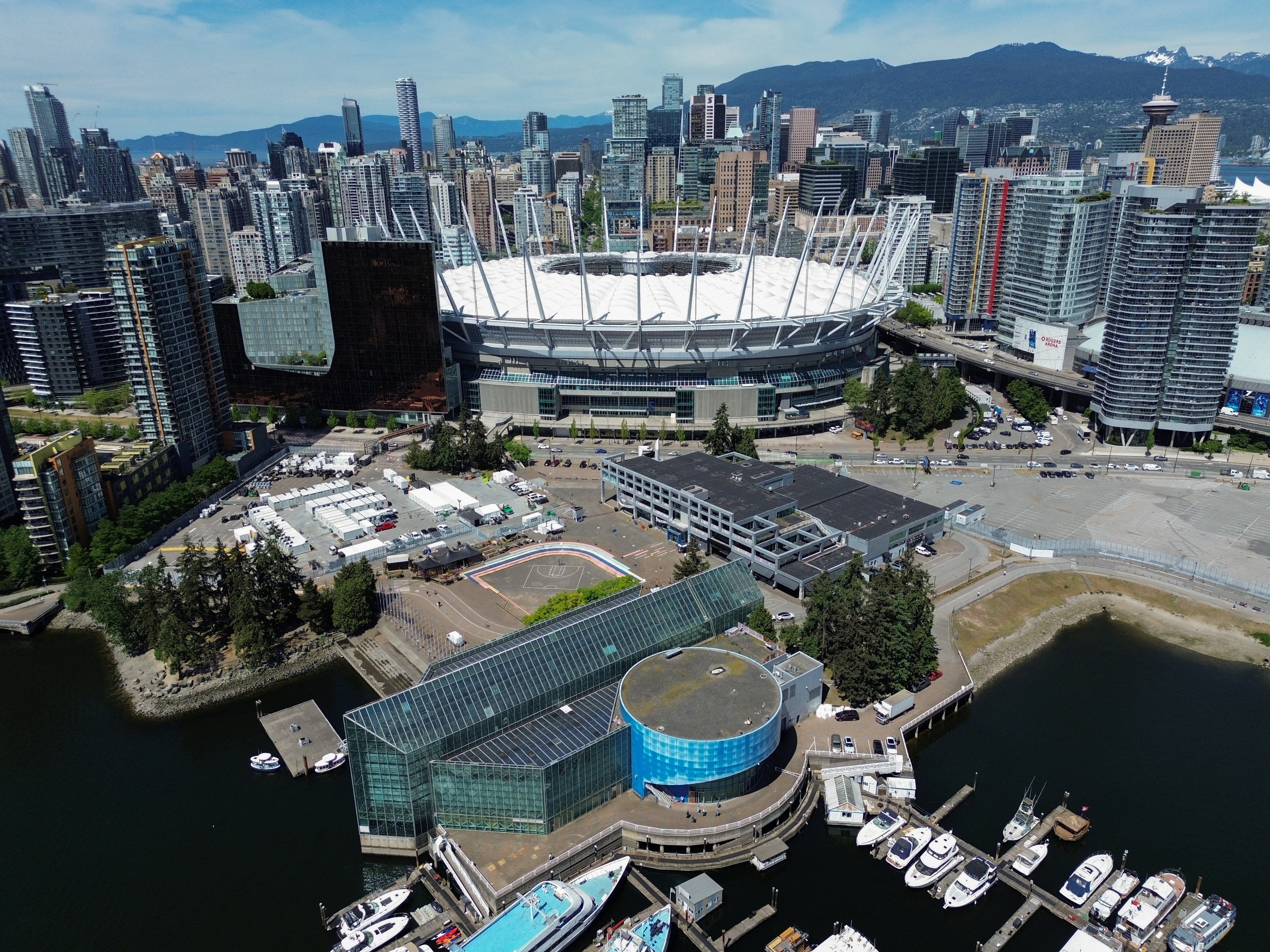 Ubicado en el corazón de Vancouver, el BC Place será una de las sedes