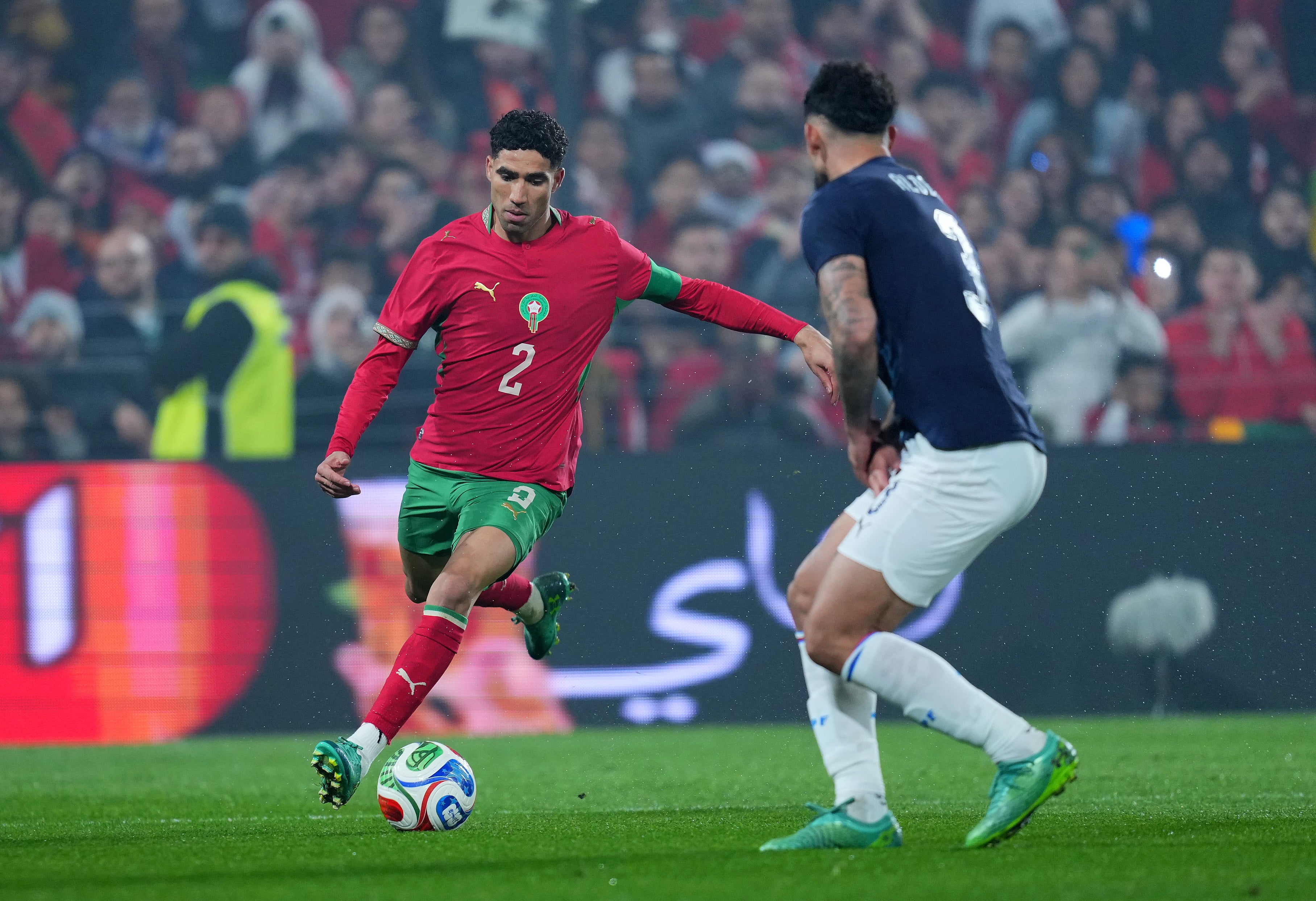 Achraf Hakimi es el capitán de Marruecos