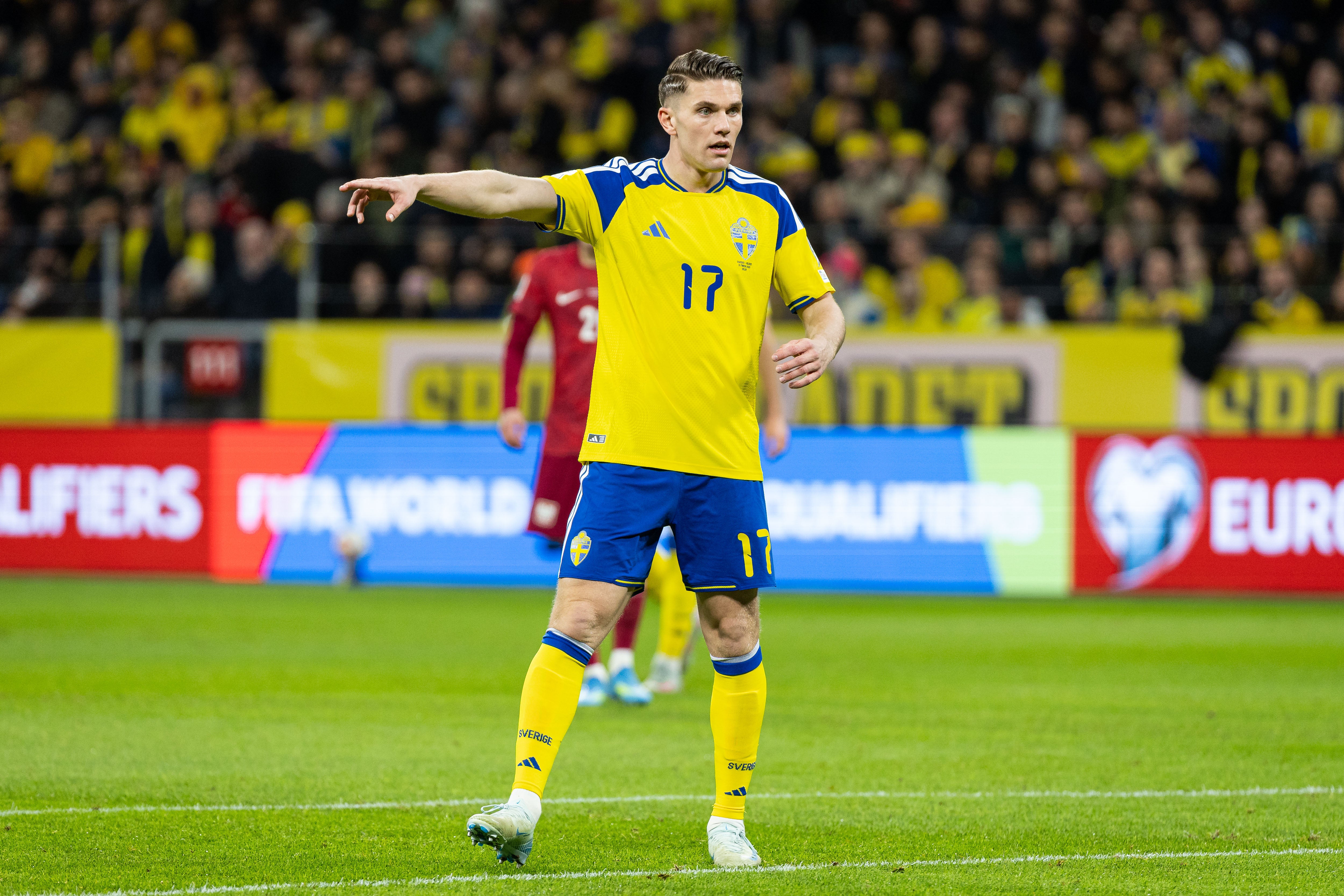 Viktor Gyokeres aportará potencia ofensiva a la delantera de Suecia