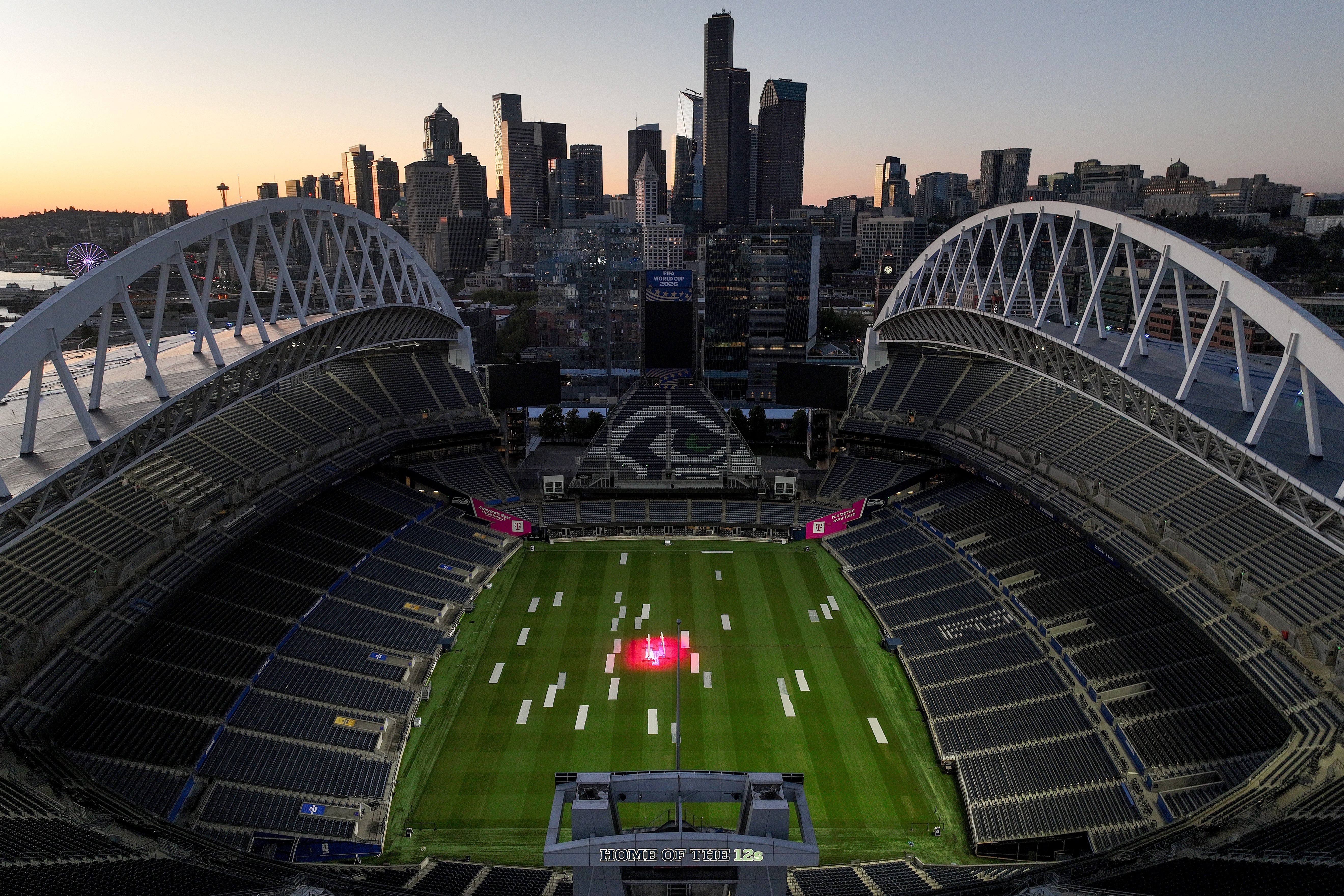 Lumen Field es el estadio de los Seattle Seahawks, ganadores del Super Bowl 2026