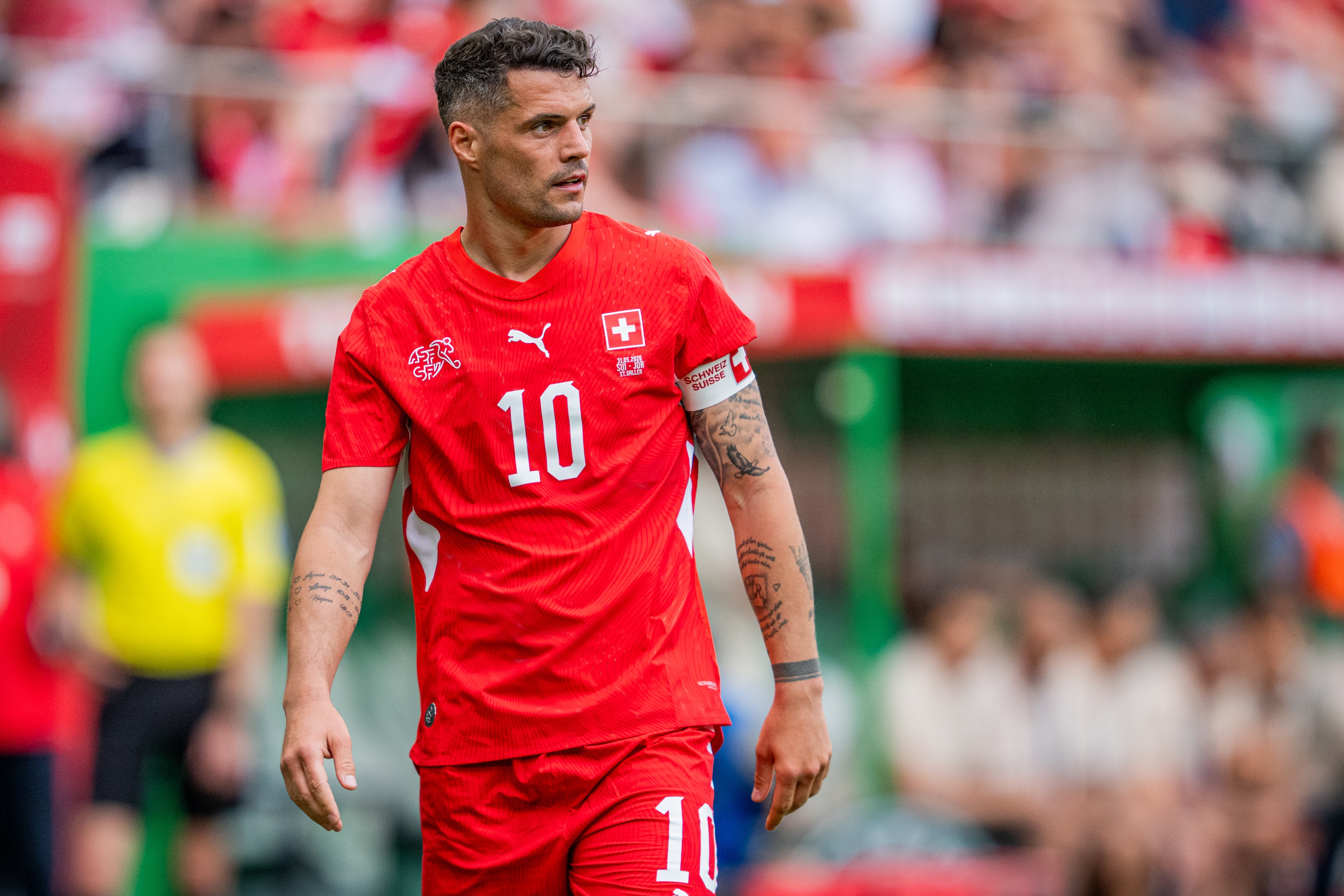 Granit Xhaka será el capitán de Suiza en su cuarto mundial