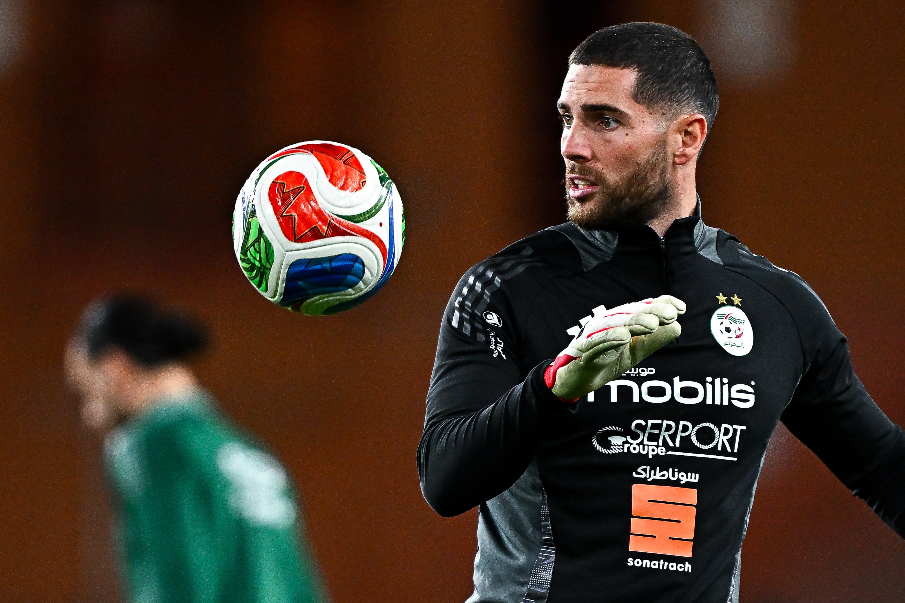 Luca Zidane, hijo de la leyenda francesa Zinedine, es uno de los tres porteros de Argelia