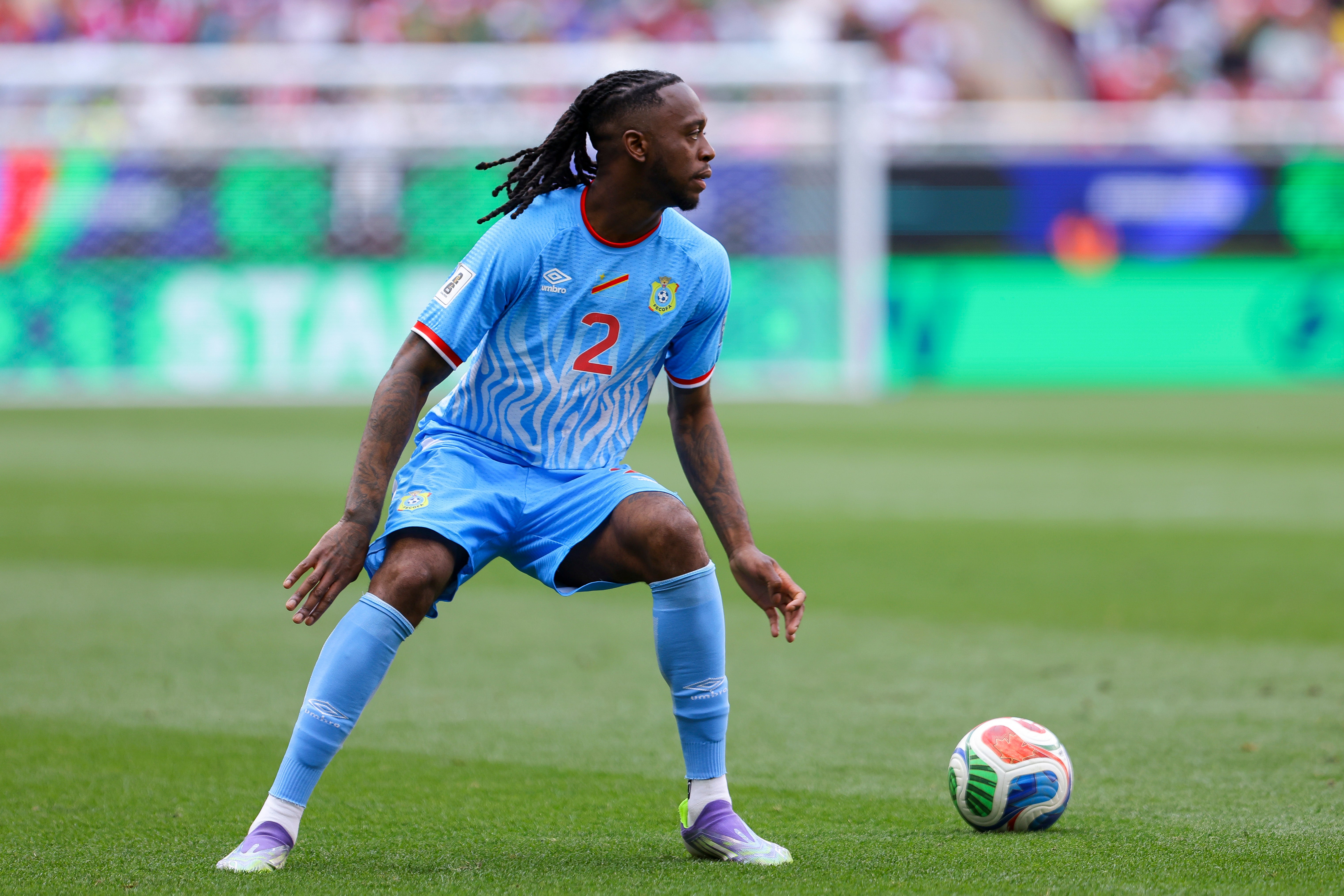 La estrella del West Ham, Aaron Wan-Bissaka, forma parte de la selección de la República Democrática del Congo