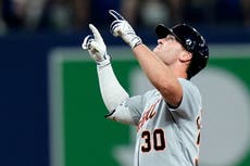 Tigres conectan 5 jonrones y resisten para vencer 10-9 a Rays