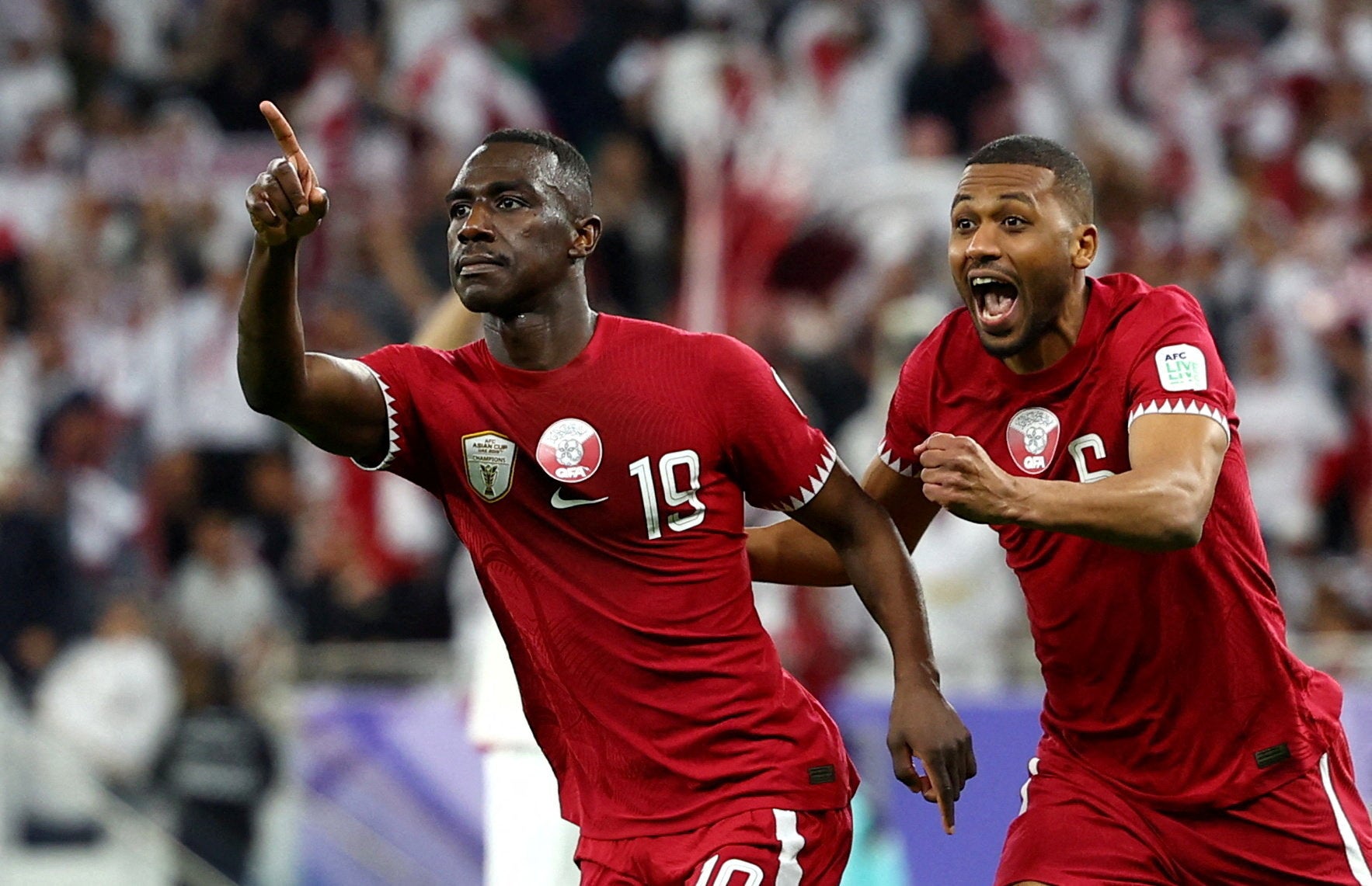 El máximo goleador, Almoez Ali, encabezará la delantera