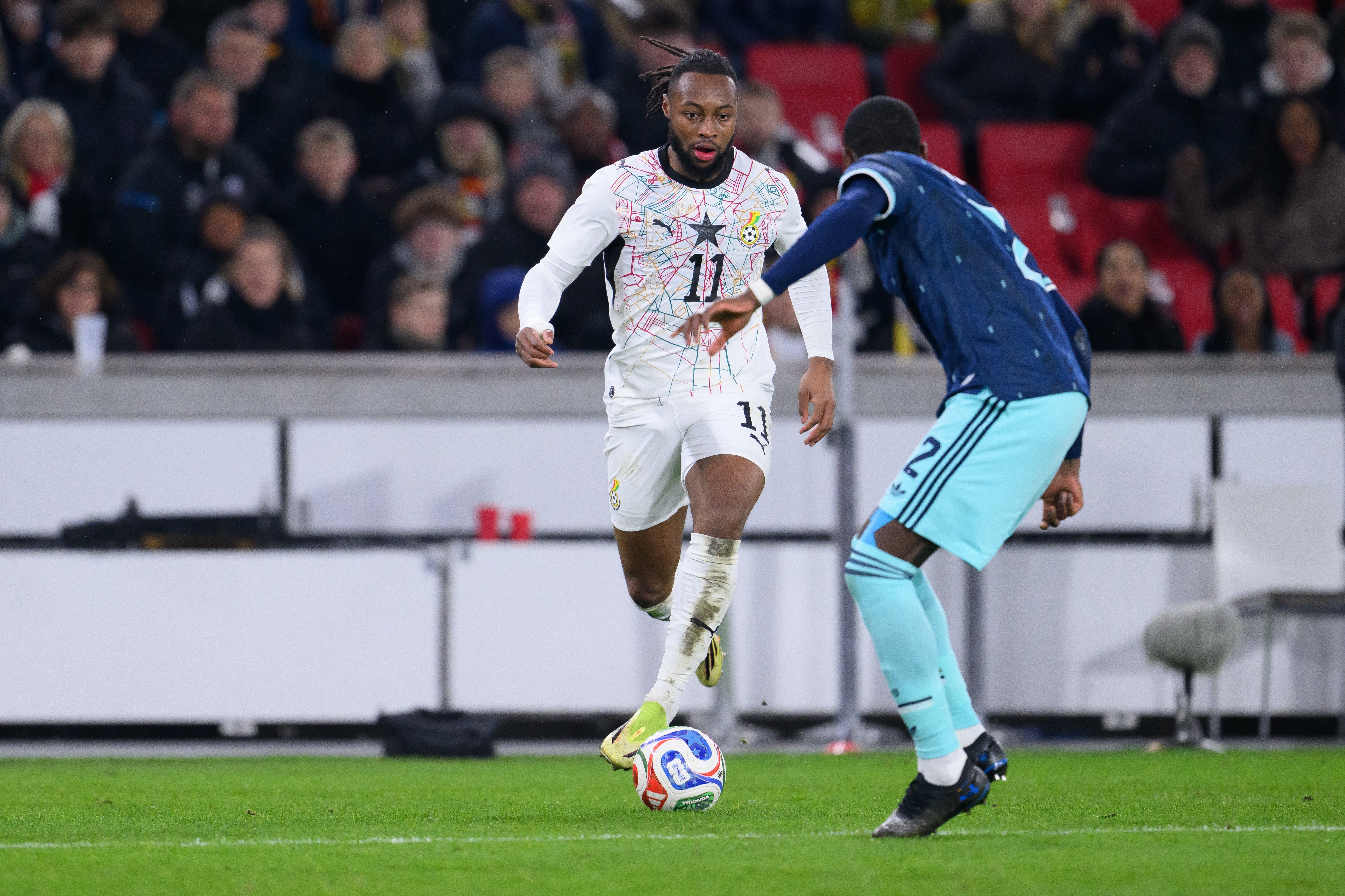 La estrella del Manchester City, Antoine Semenyo, aportará potencia ofensiva a Ghana