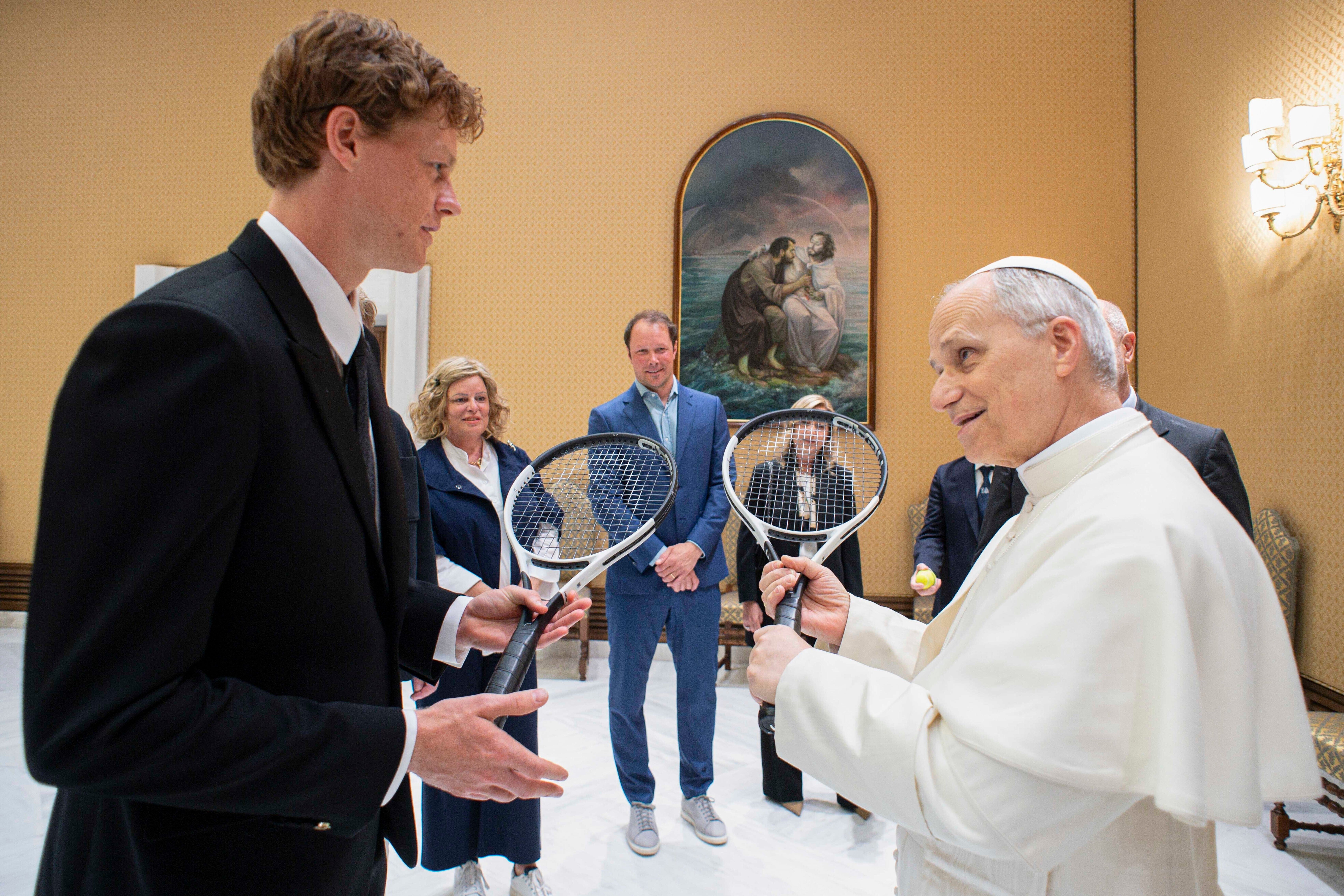 VATICANO-PAPA-TENIS
