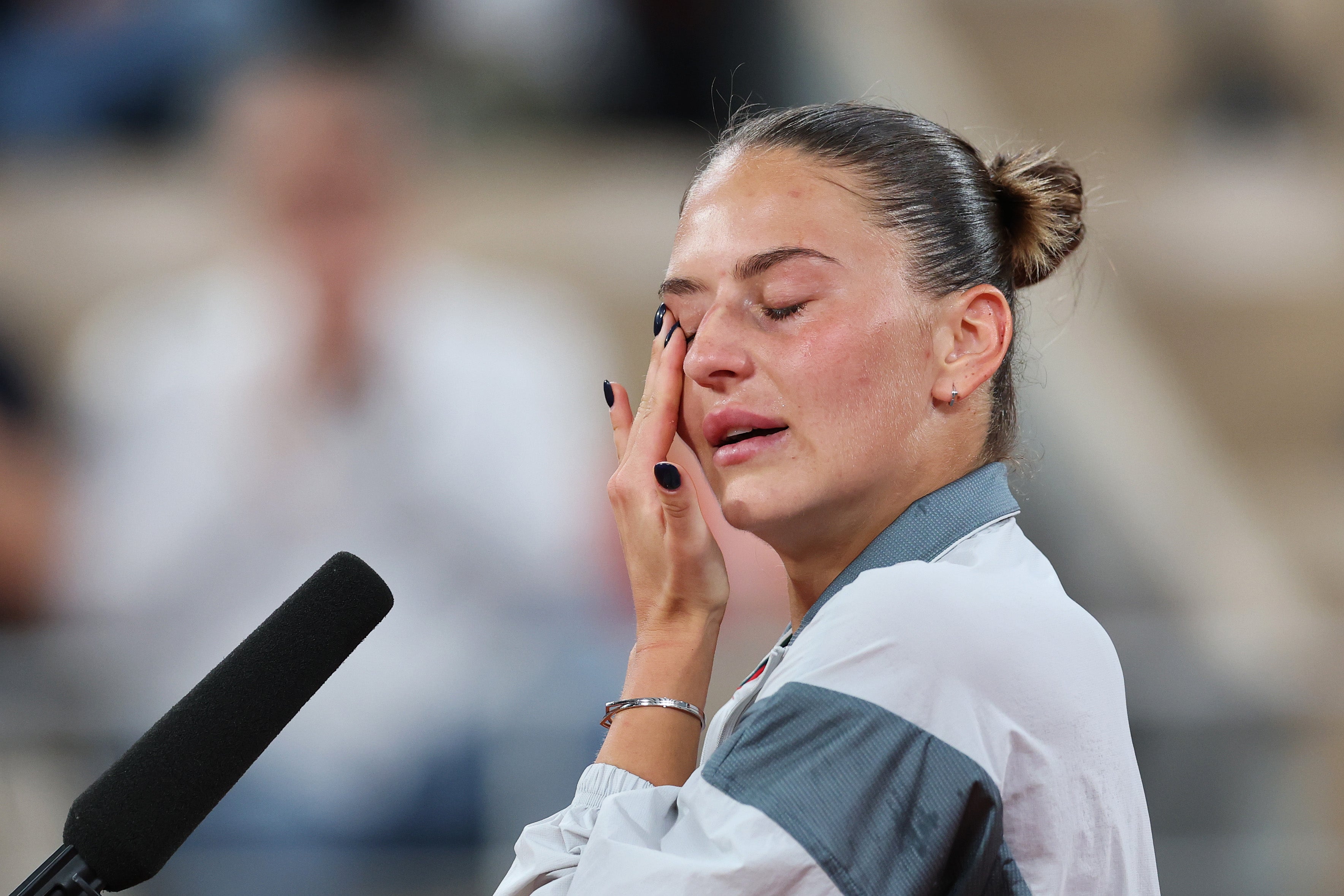 Kostyuk dedicó su enfrentamiento entre ucranianas con Svitolina a sus compatriotas en Ucrania