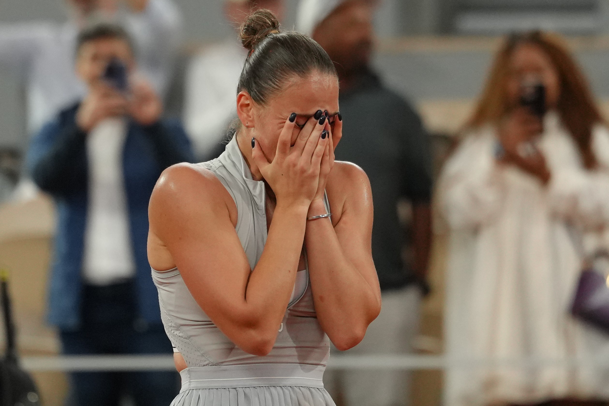 <p>Desde hace años, Marta Kostyuk se ha convertido en una de las voces ucranianas más firmes y visibles dentro del tenis al denunciar los horrores que vive su país  </p>