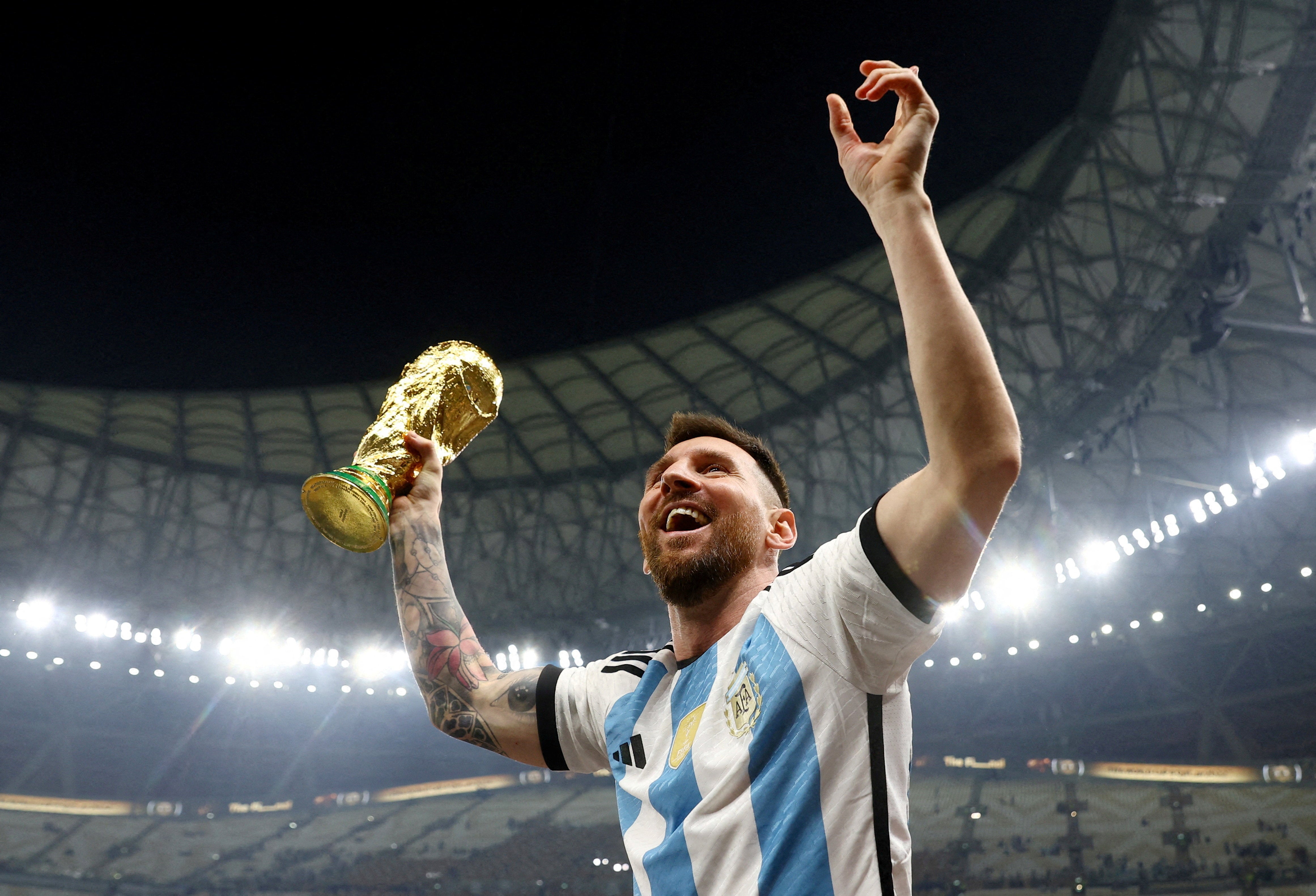 Messi sigue siendo el gran referente de la selección argentina