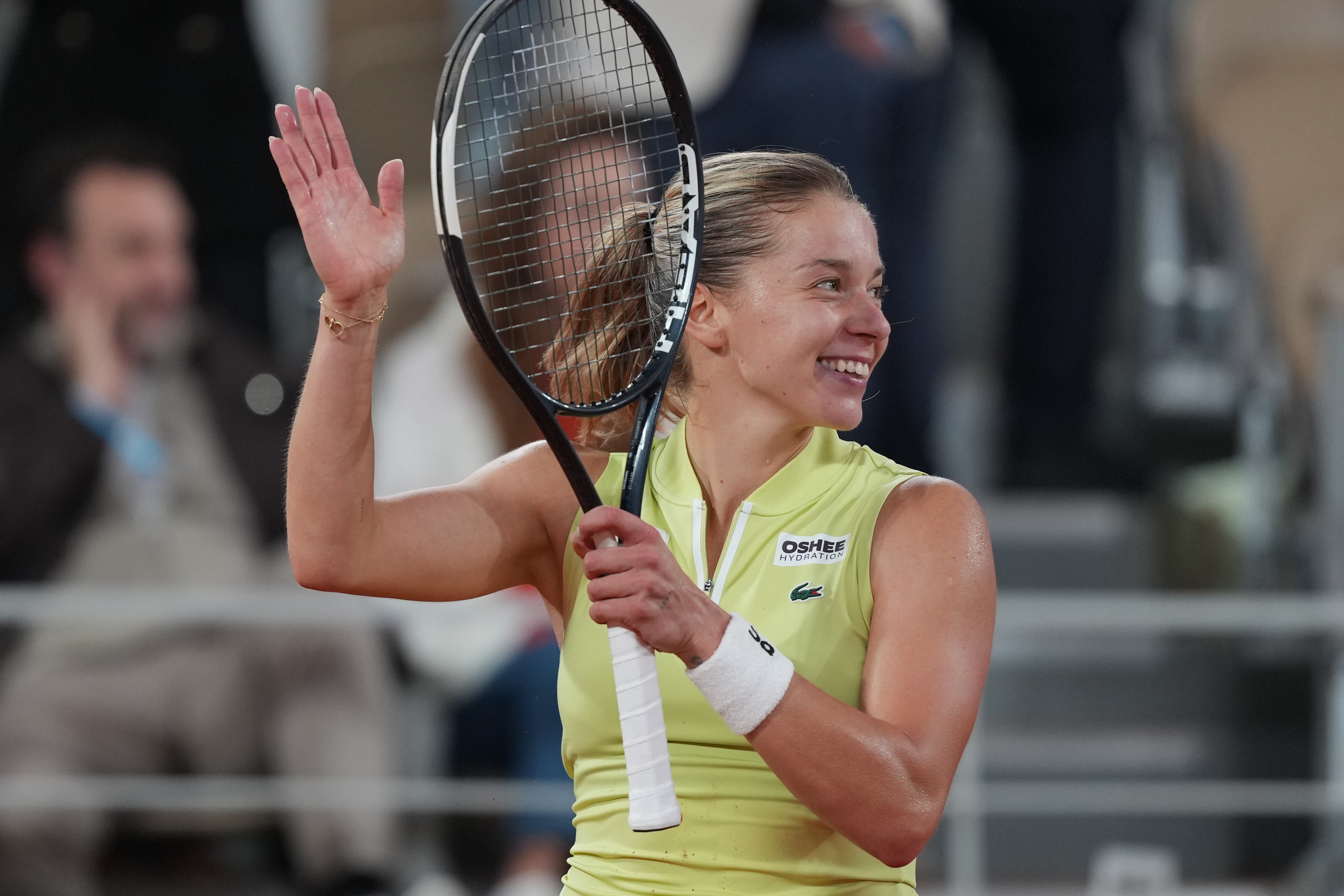 Chwalinska solo ha perdido un set en su impresionante racha