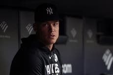 Judge se pierde tercer juego seguido por contusión en costilla. Yankees esperan claridad