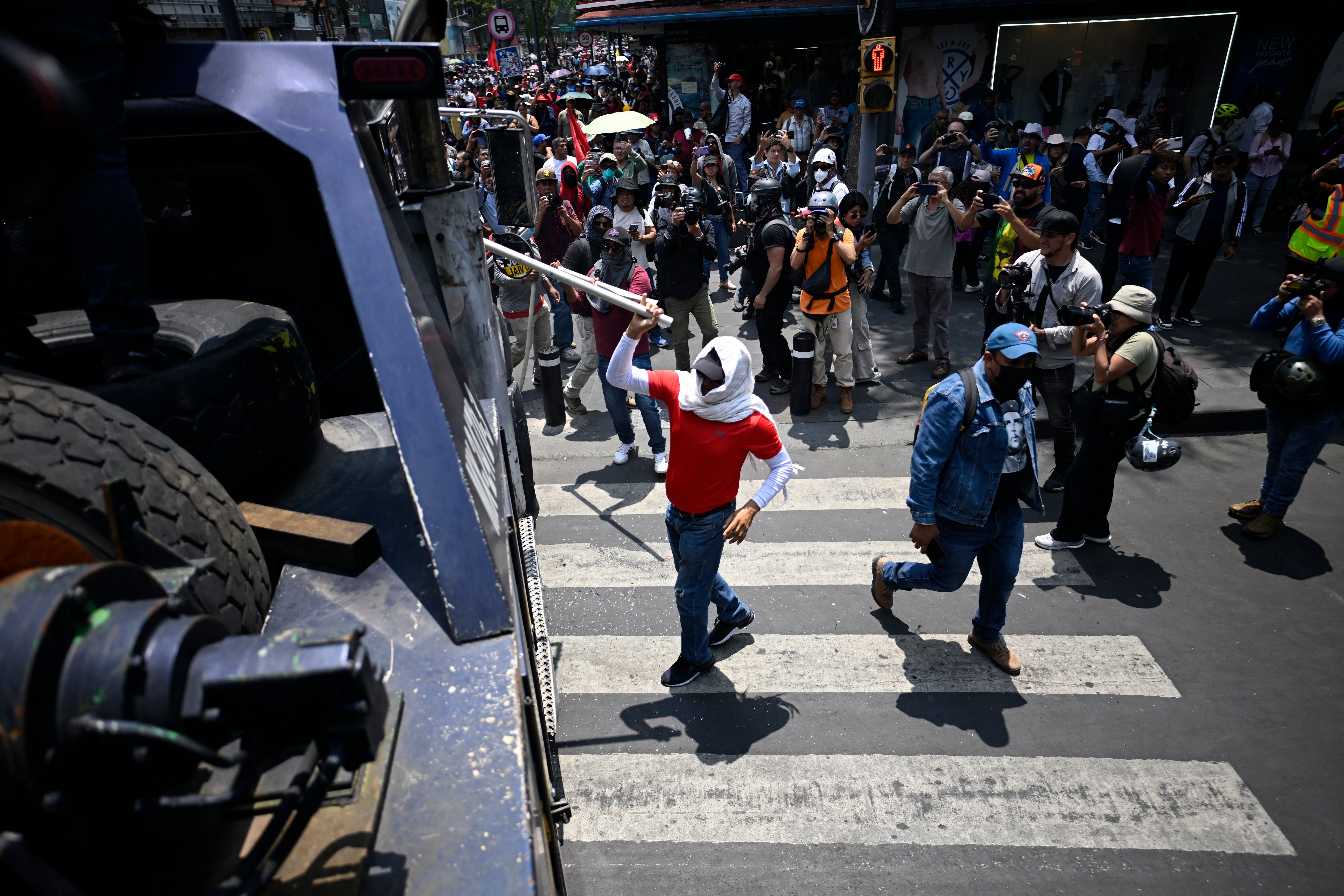 Se han llevado a cabo protestas en México en los días previos a la Copa Mundial