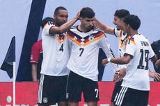 Sané y Havertz y Alemania extiende su racha a nueve triunfos al vencer 2-1 a Estados Unidos