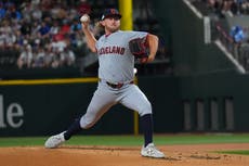 Bibee logra su primera victoria del año y Guardianes vencen 6-0 a Rangers