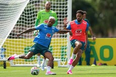 El lateral derecho brasileño Wesley se pierde el Mundial por lesión. Éderson entra en su lugar