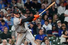 Sencillo de Chapman en la 10ma da a los Gigantes triunfo 2-1 sobre los Cachorros