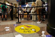 6 heridos en apuñalamientos en la estación Penn de Nueva York. Hay un sospechoso detenido