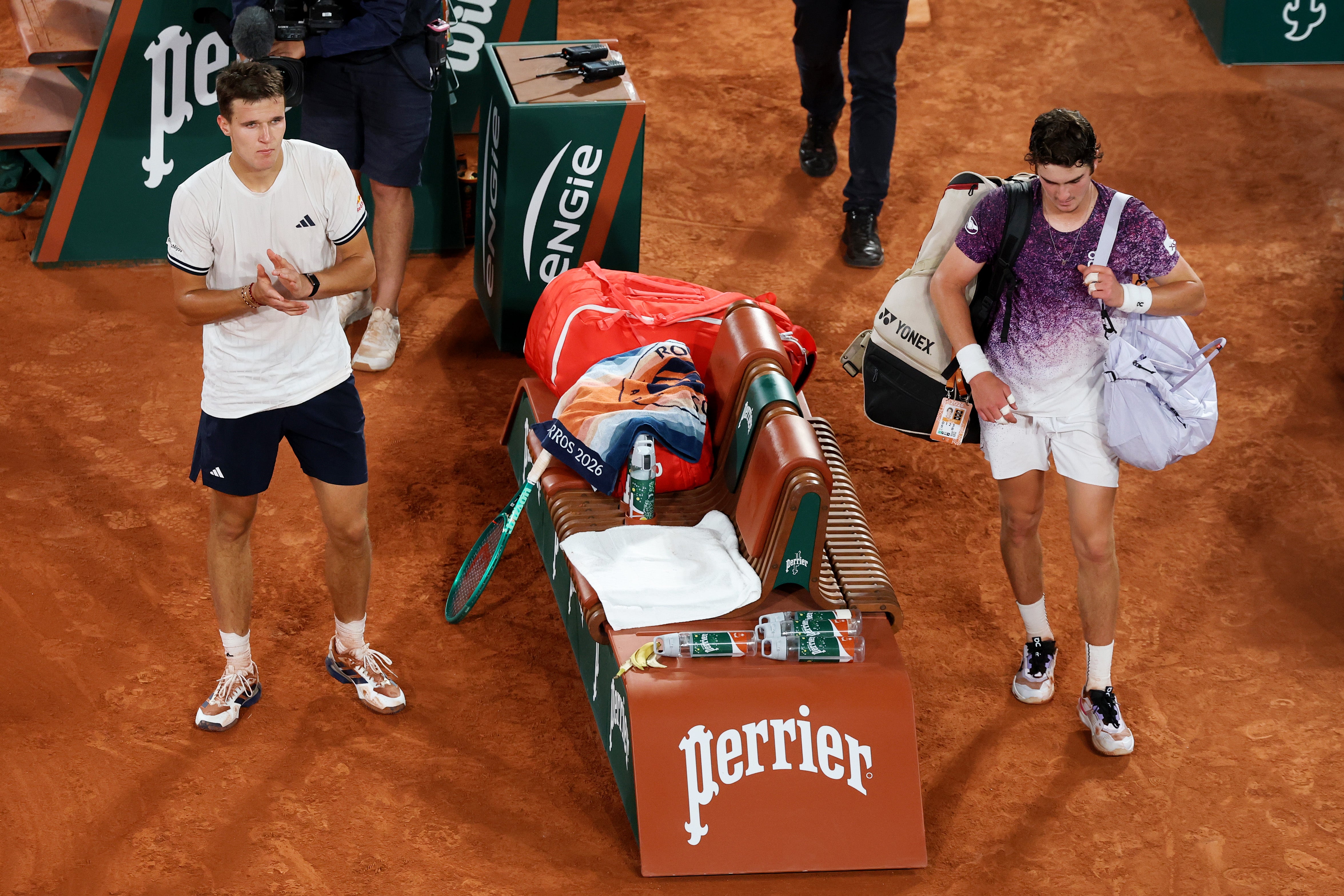 João Fonseca y Jakub Menšík fueron dos de los jóvenes talentos que destacaron en Roland Garros