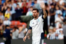 Messi reaparece con gol de penal en la última prueba de Argentina antes de Mundial