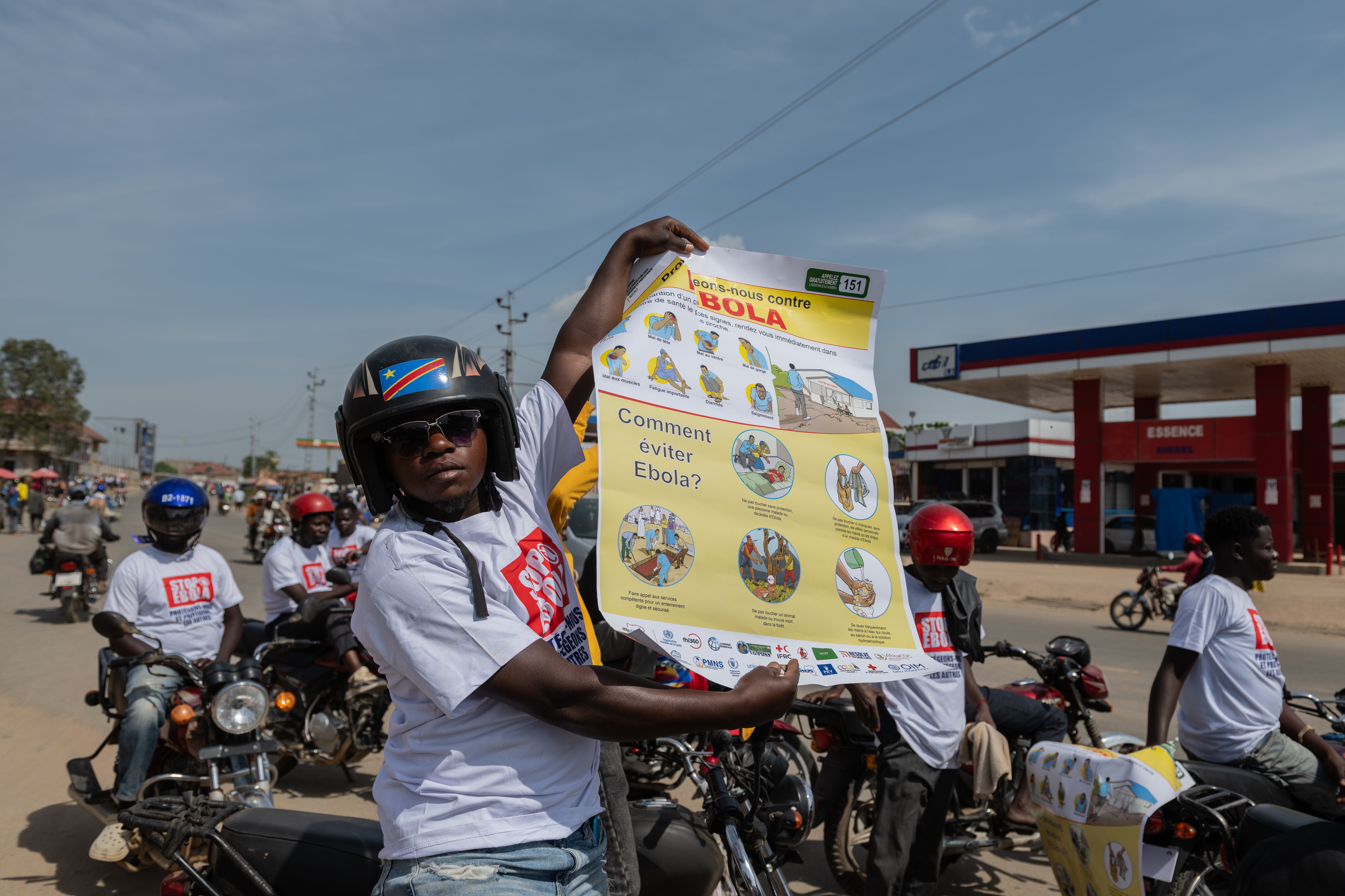 CONGO-ÉBOLA-MOTOTAXISTAS