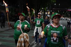 "México campeón en desaparición". El grito que intenta resonar en el estadio Azteca