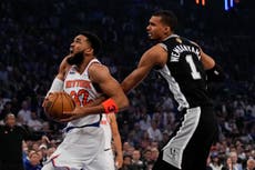 Los Spurs aún creen en el milagro, pero los Knicks están a un triunfo del título de la NBA