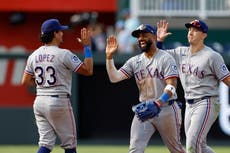 Seager pega jonrón y Rangers llegan a .500 por 1ra vez desde el 1 de mayo y vencen 4-2 a Reales