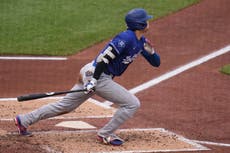 Ohtani pega jonrón y sale por inflamación en triunfo de Dodgers 8-6 ante Piratas