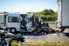 Dos choques en una autopista en Hungría causan 8 muertos