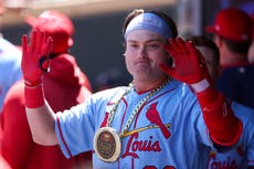 Cardenales con jonrones de Blaze Jordan e Iván Herrera vencen 9-6 a Mellizos