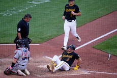 Spencer Horwitz recibe pelotazo con las bases llenas y Piratas vencen 3-2 a Marlins