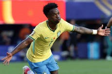 Vinícius Júnior marca un gol de antología y Brasil inicia Mundial con empate ante Marruecos