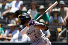 Rockies fijan récord del club de carreras en triunfo 23-9 ante Atléticos en Las Vegas