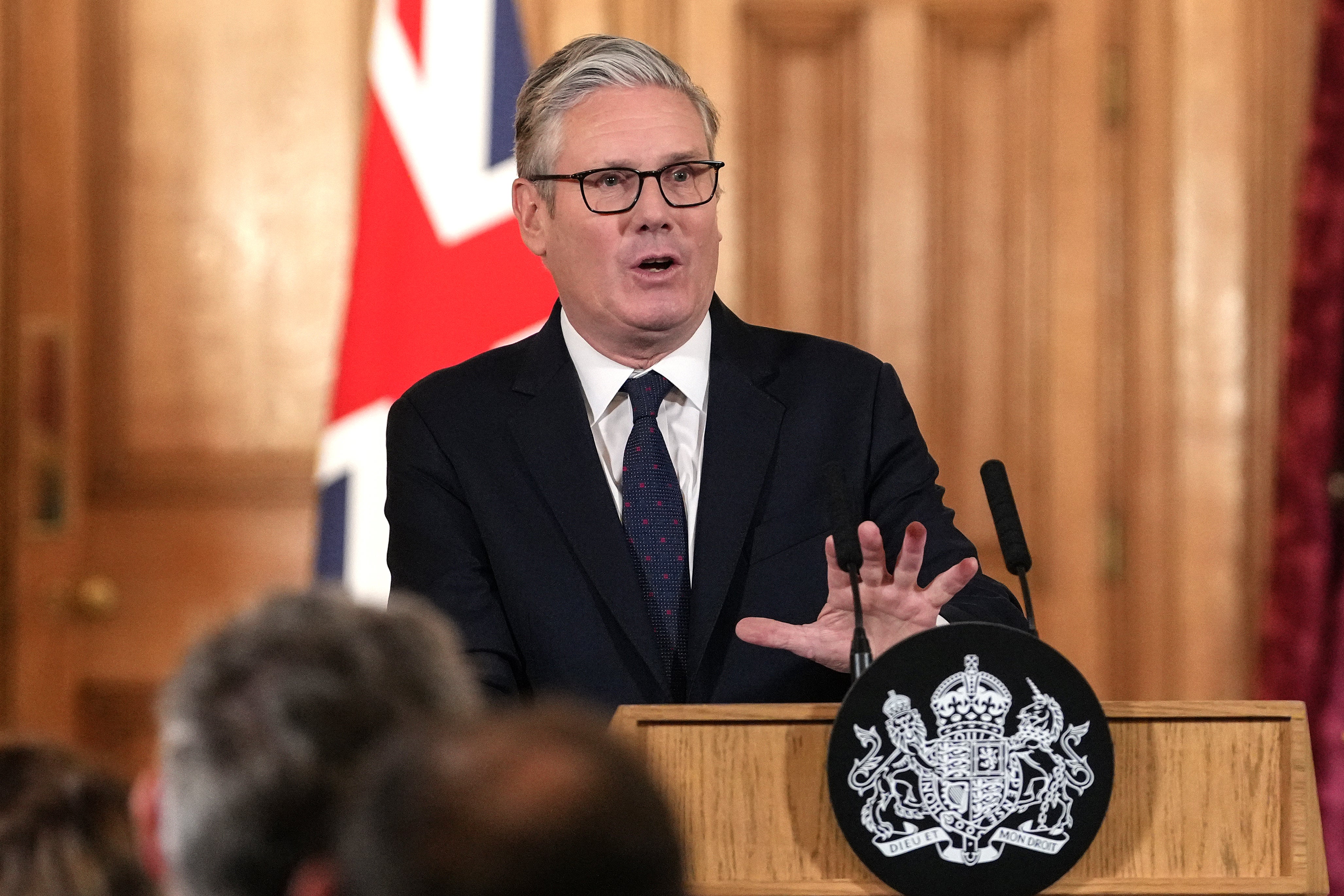 Keir Starmer hizo el anuncio el lunes por la mañana