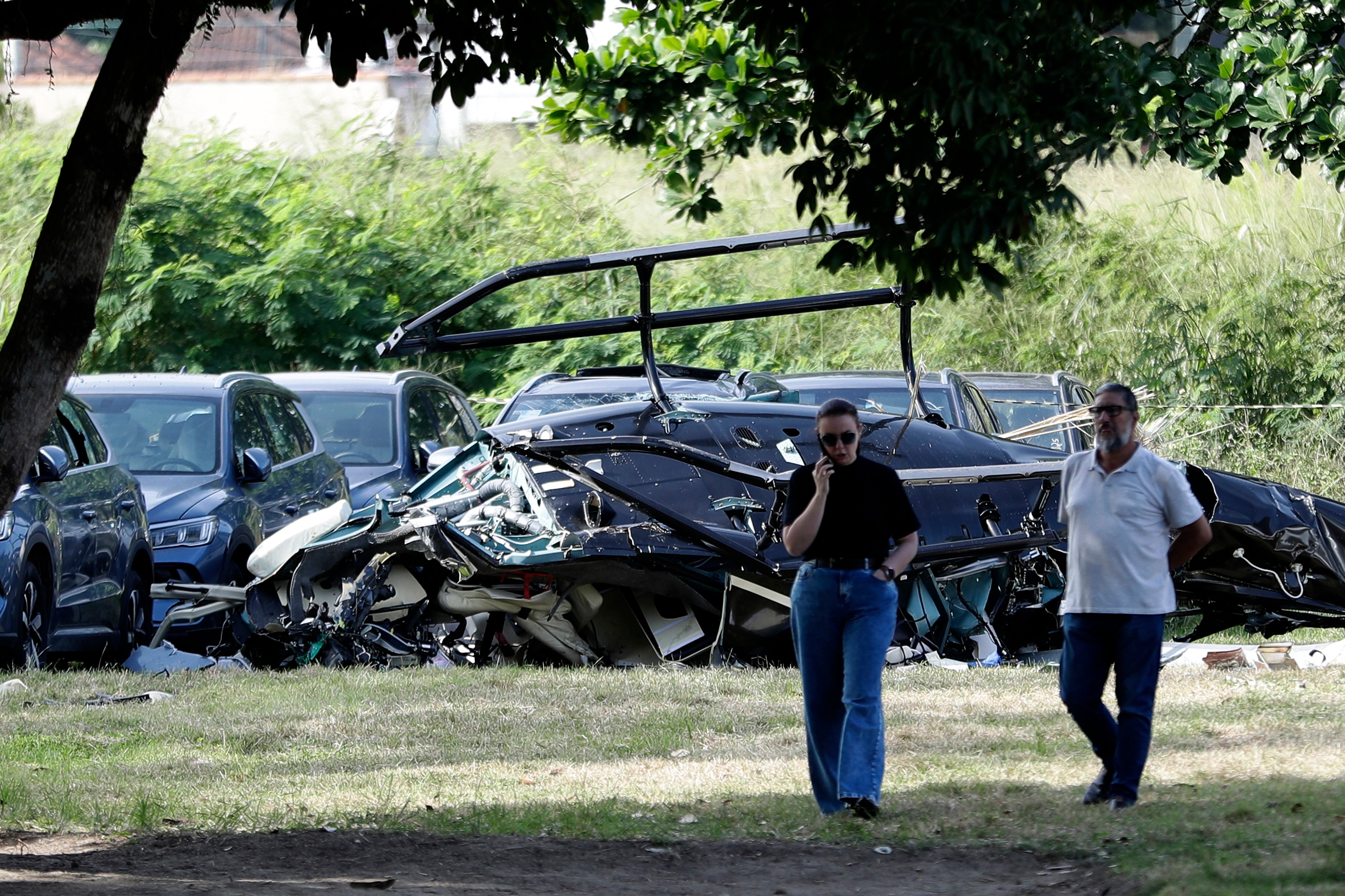 BRASIL-CHOQUE DE HELICÓPTEROS