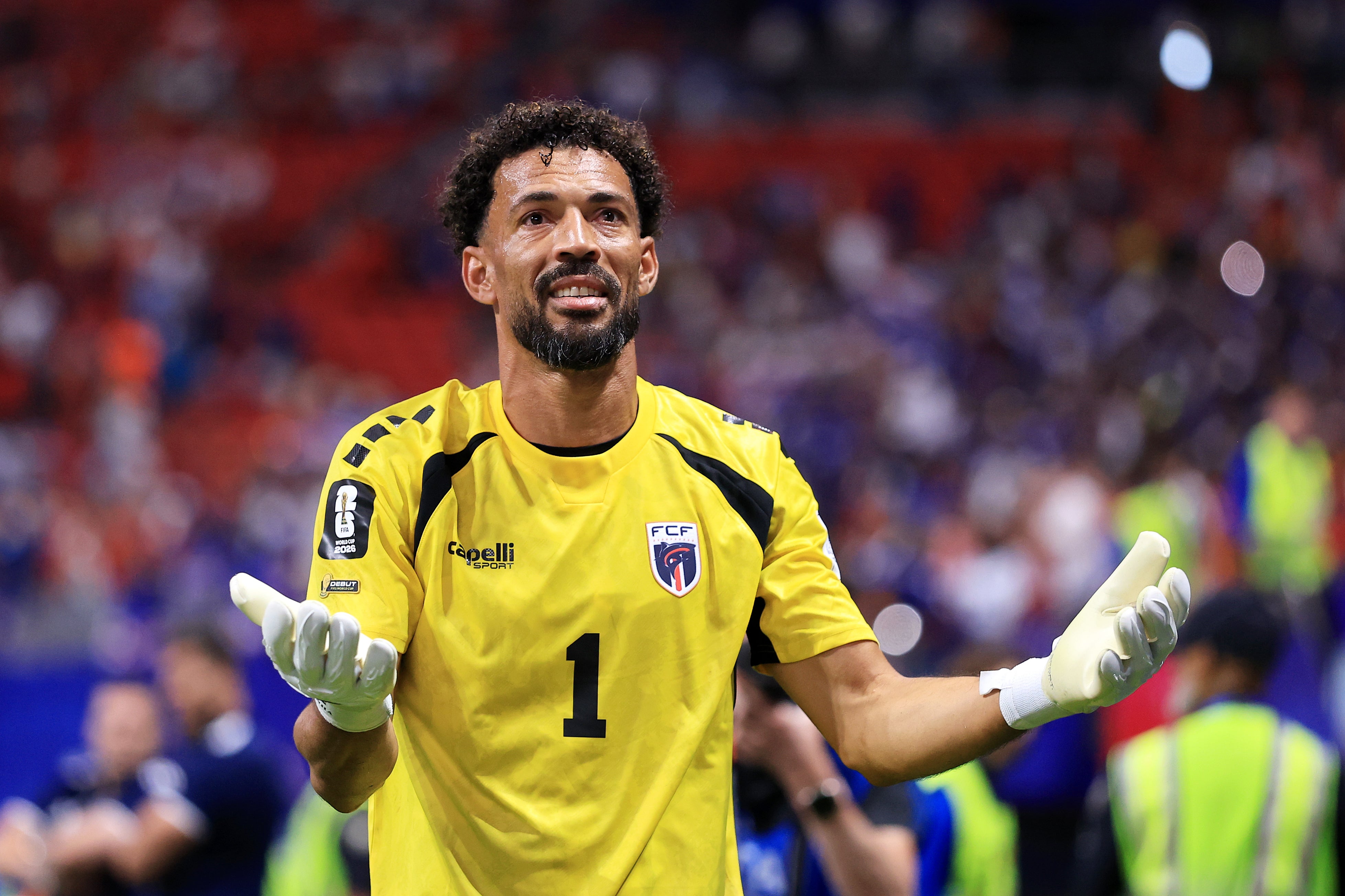 Arquero de Cabo Verde llora por ausencia de su madre en el Mundial por falta de visa
