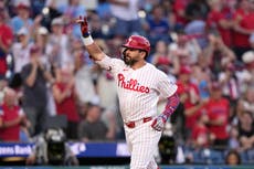 Marsh, Bohm y Schwarber pegan jonrón y Filis vencen 8-2 a Marlins con Luzardo