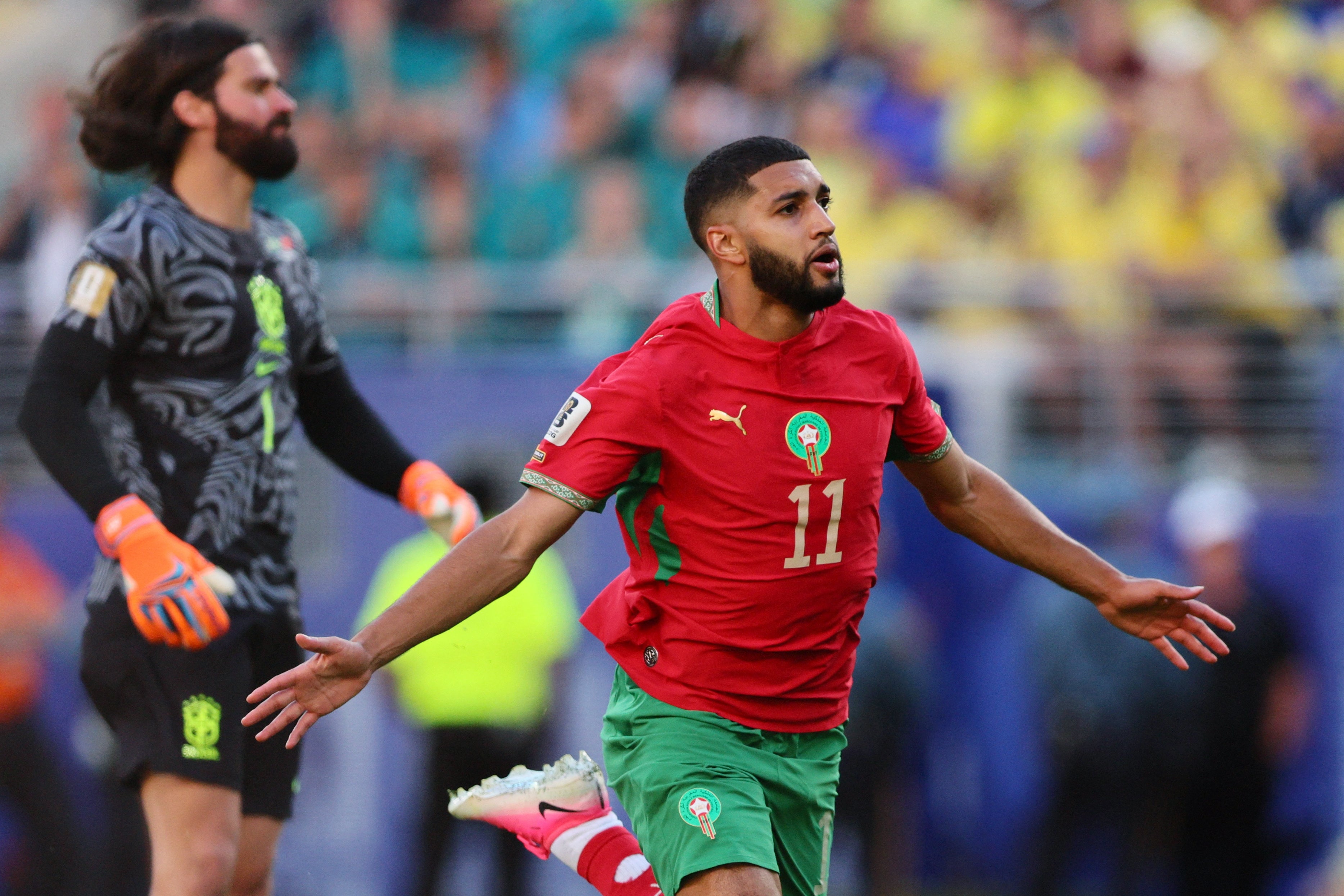 Marruecos dejó mejores sensaciones que Brasil en su enfrentamiento mundialista