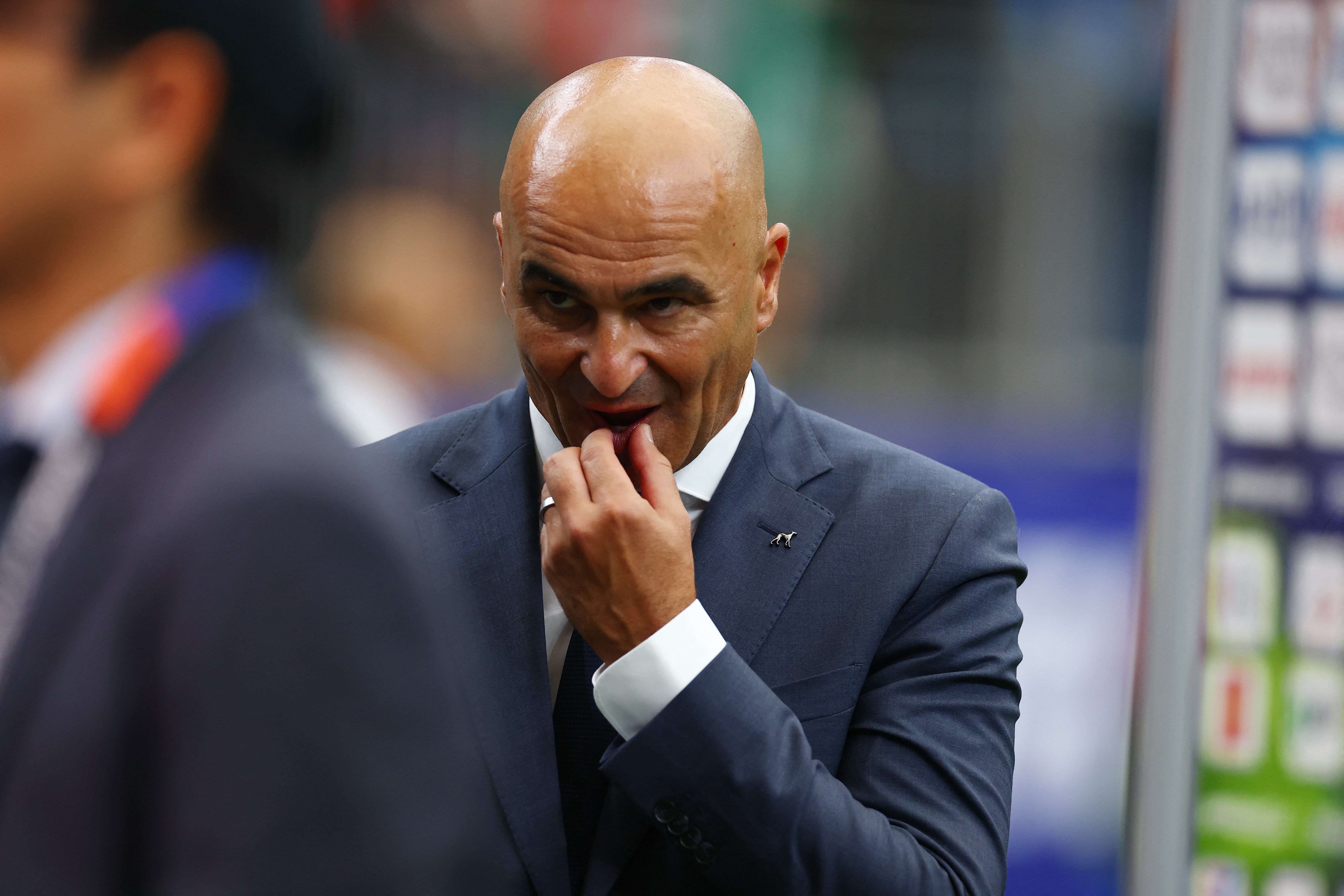 Roberto Martínez decidió no sustituir a Ronaldo