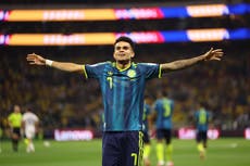 Luis Díaz se viste de héroe en la presentación de Colombia en el Mundial; gol, asistencia y victoria