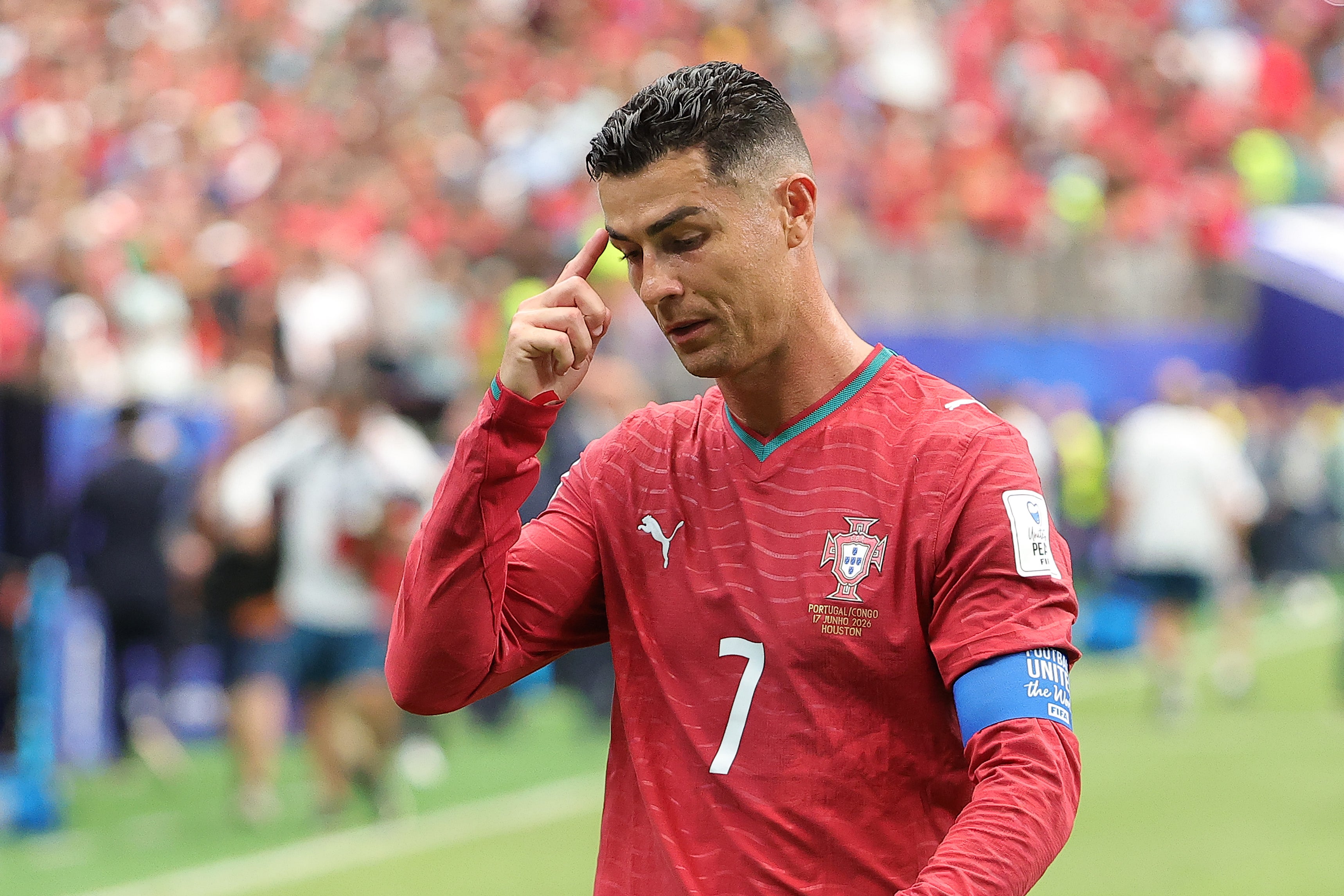 Cristiano Ronaldo no logró destacar en el debut de Portugal