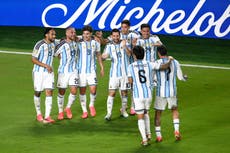 En recital de Messi, algunos jugadores desafinaron y Argentina planea cambios contra Austria