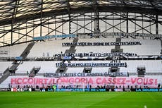 El Marsella de Francia con dueños de EE.UU. es advertido por UEFA un veto y multa