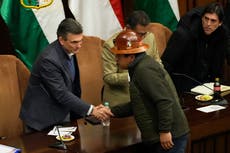 Gobierno boliviano pide una tregua tras prolongadas protestas y bloqueos