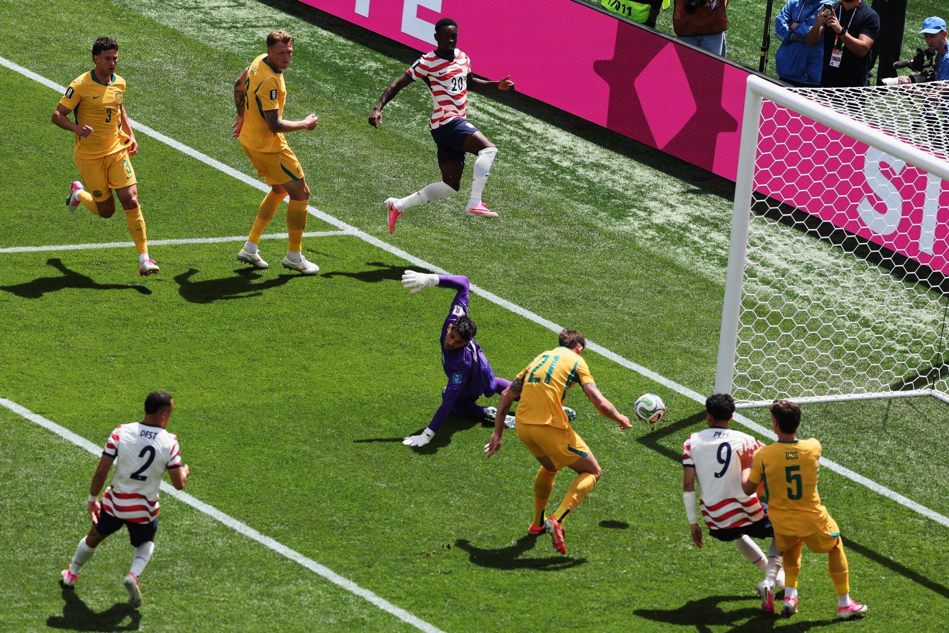 MUNDIAL EEUU-AUSTRALIA