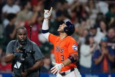 Altuve y Peña impulsan a los Astros 9-3 ante los Guardianes